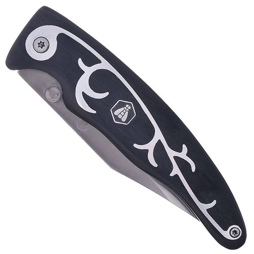 Laguiole klappbares Taschenmesser "Black Pakka Decoration"