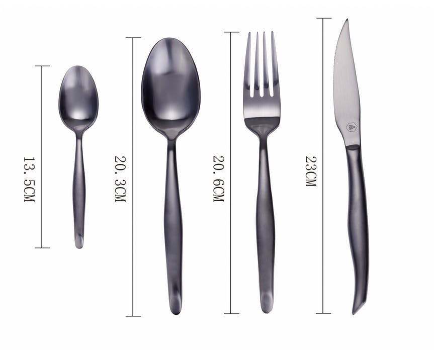 Besteckset "Black Edition" - 16 teilig - Laguiole