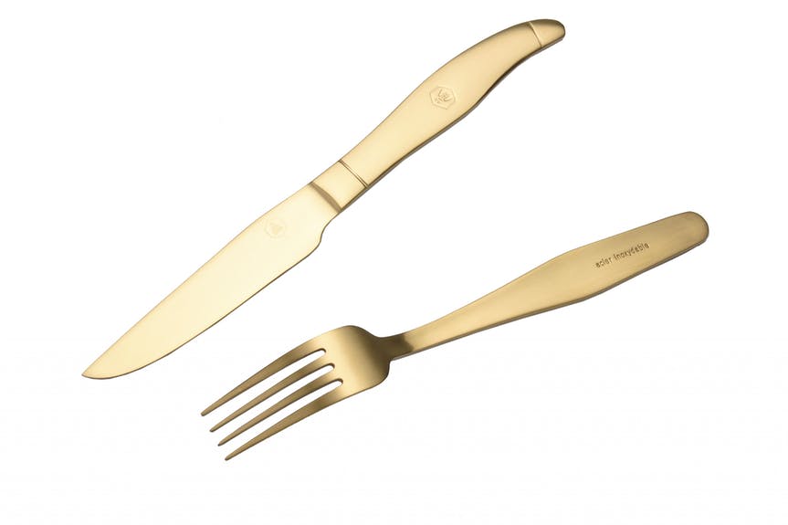 Besteckset "Gold Edition" - 16 teilig - Laguiole
