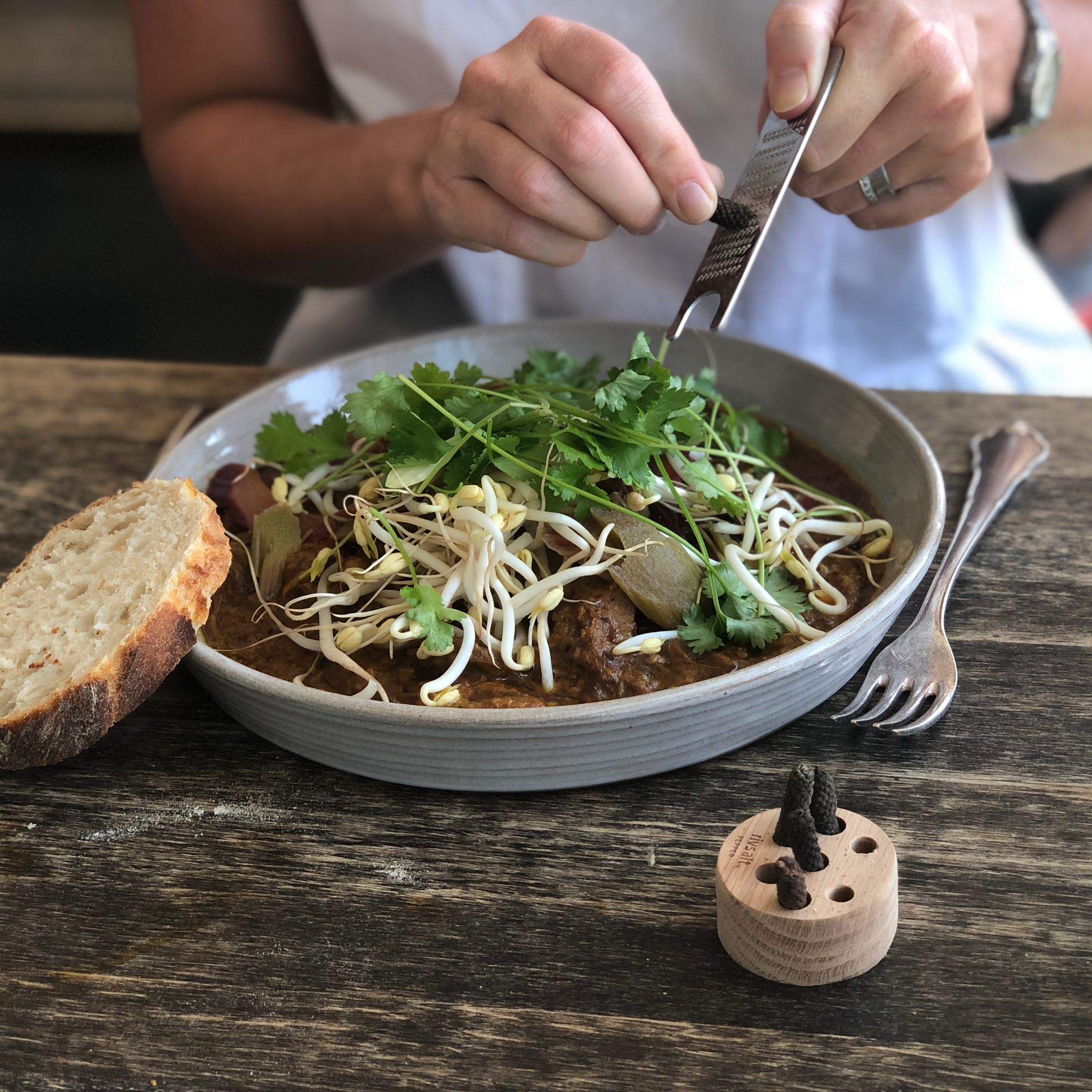 Rivsalt PEPPER - Salzreibe - Java Stangenpfeffer - BBQ-Erlebnis