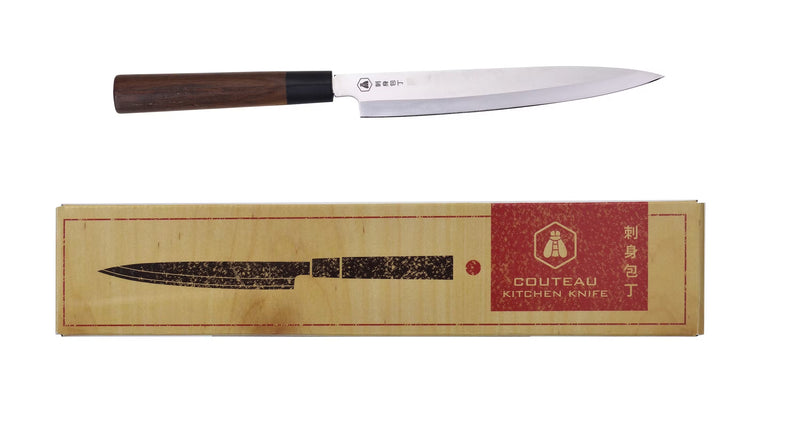 LAGUIOLE Yanagiba Messer - Hochwertiges Japanisches Küchenmesser zum Schneiden und Filetieren von Fisch, Sushi und Sashimi