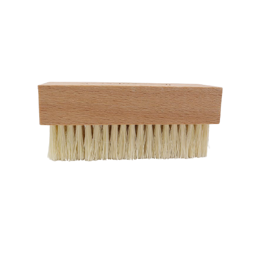 Sneakerbürste Pflanzenfaser mit Fibre- Naturborsten und FSC-zertifiziertem Buchenholz
