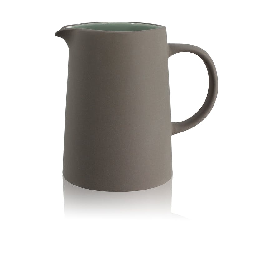 Krug aus Steinzeug - grau - 820ml von OGO