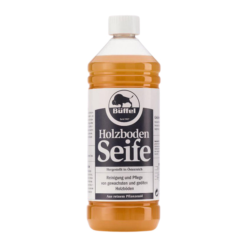 Büffel Holzbodenseife 1000ml - flüssige Schmierseife - umweltfreundliches Recycelingprodukt