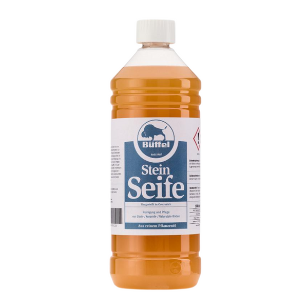 Büffel Steinseife 1000ml - flüssige Schmierseife - umweltfreundliches Recycelingprodukt