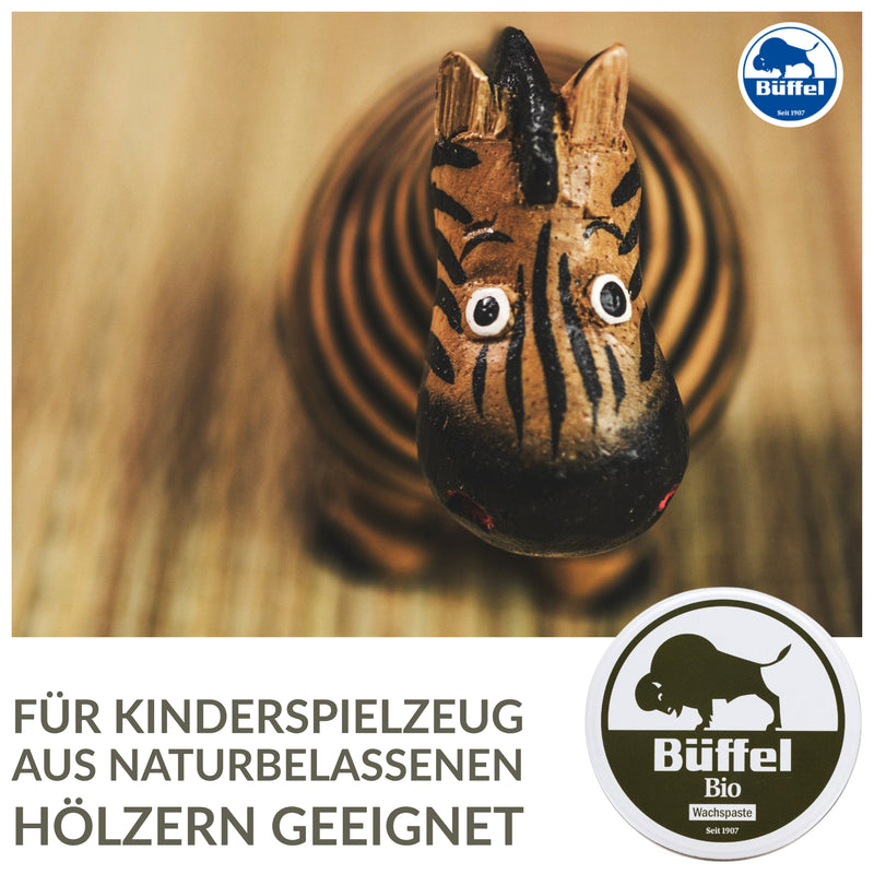 Büffel Bio-Wachs - mit Zirbenöl und Bienenwachs - für Hölzer im Innenbereich