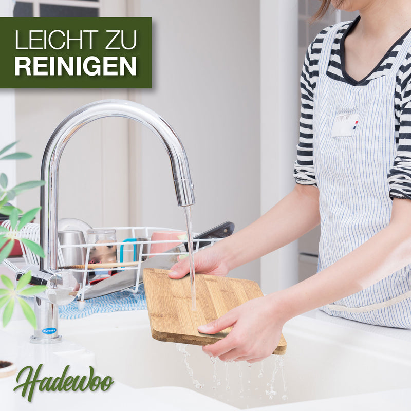 Schneidebrett XL im [2]er Set – FSC-Zertifiziertes Bambusholz